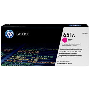 HP CE343A  651A   原裝   16K  Laser Toner - Magenta 700 color MFP M775