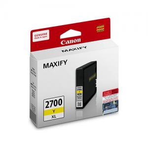 Canon PGI-2700XL Y  大容量   原裝  Ink Yellow MAXIFY iB4070 MB5070 MB5370