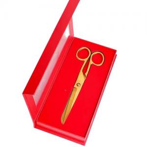 高級開張金較剪開幕開張用品 結婚剪綵金較剪禮盒