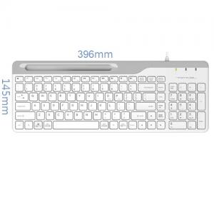 雙飛燕 FK25 有線鍵盤 白色 WINDOWS MAC 雙系統