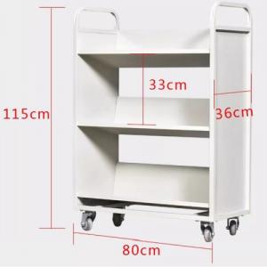 V型三層圖書車 L800xW360xH1150mm