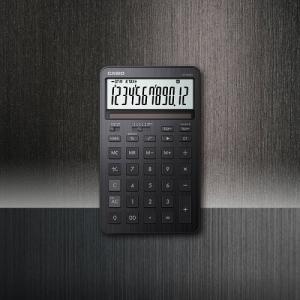 CASIO JW-200DQ-BK 12位計數機 金屬面板 纖巧桌上型