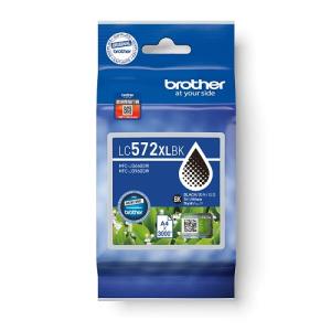 BROTHER LC572XLBK 原裝高容量墨盒 黑色 約3000頁