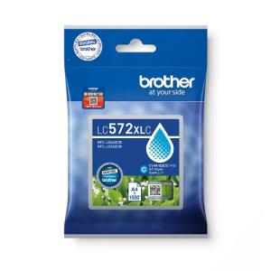 BROTHER LC572XLC 原裝高容量墨盒 藍色 約1500頁