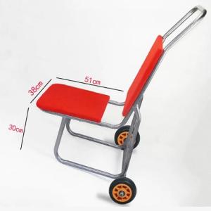 直立式運椅車 2輪款 省力推椅車 高115cm