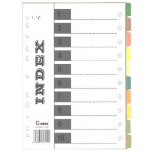 A4 10級 紙Index NS-102510A / GX-1210  5 Sets