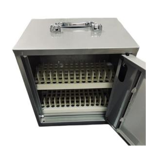 Automax 24位不銹鋼帶鎖手機存放箱 275X210x295mm 可掛牆