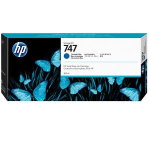 HP 747 P2V85A BLUE DesignJet 300ml 原裝墨盒