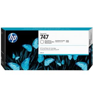 HP 747 P2V87A GLOSS ENHANCER 光亮劑 DesignJet 300ml 原裝墨盒