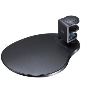 SANWA 托盤式滑鼠墊 200-MPD021 黑色 360度旋轉