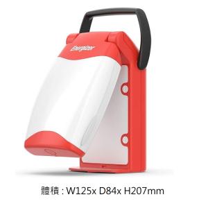 勁量 Energizer FL458 LED 可折合手提燈 IPX4防水 使用D電X4粒